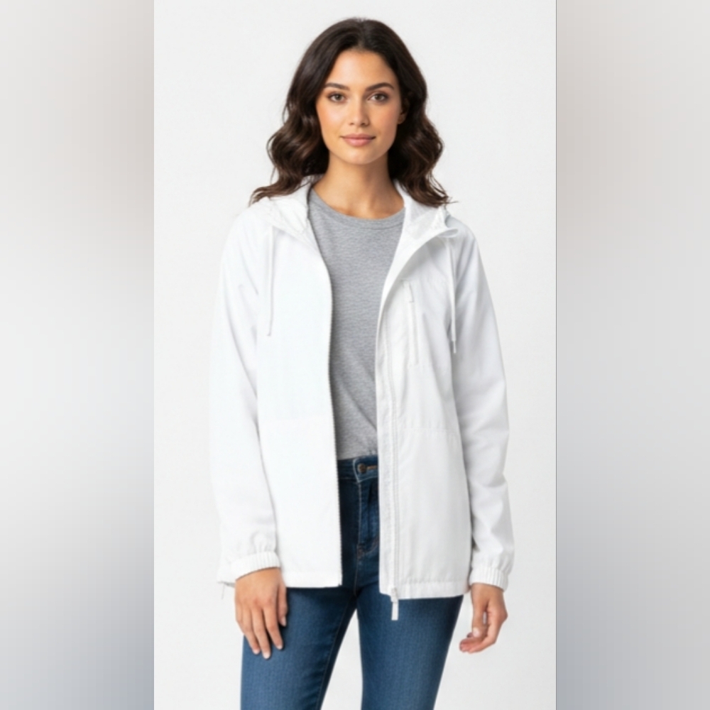 American Rag Women's White Jacket Size M